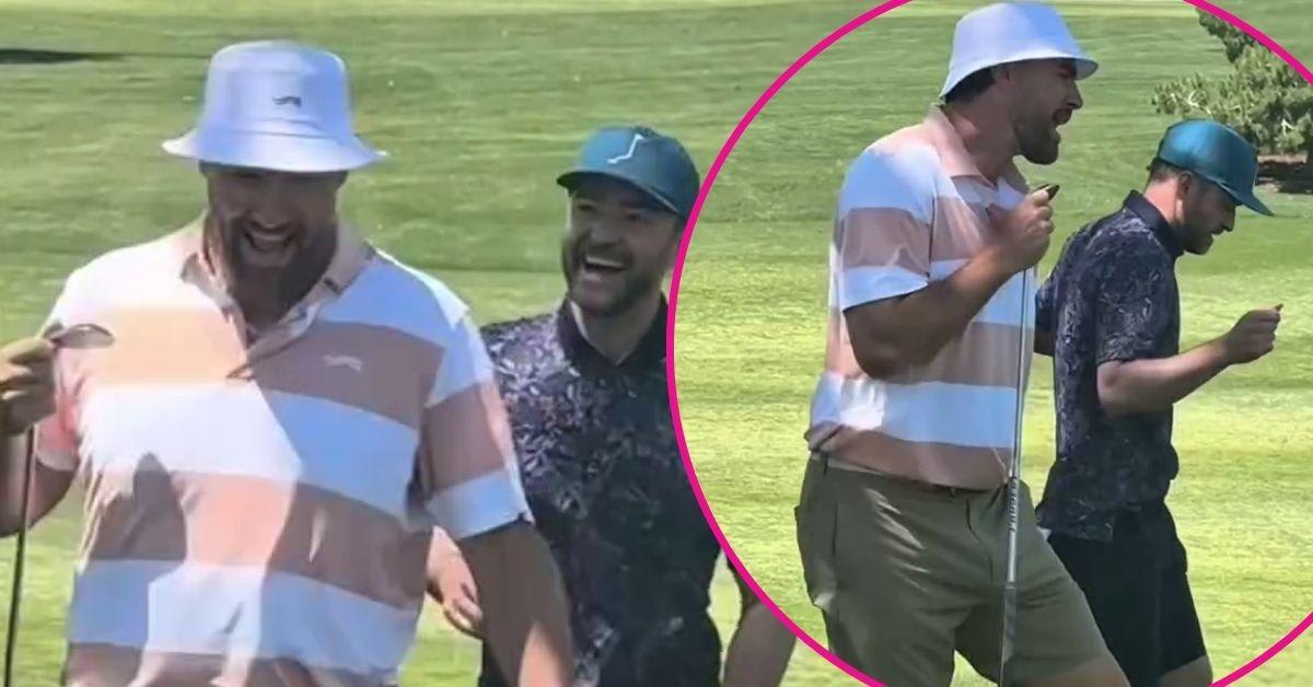 Travis Kelce Steals the Show From Justin Timberlake With Sensual Dance