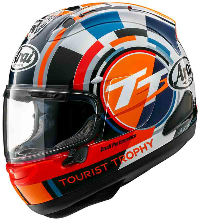 アライヘルメットから2025年マン島 TTレースレプリカモデル「RX-7X IOM