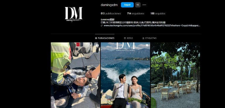 Perfil del fotógrafo agredido FOTO: Instagram