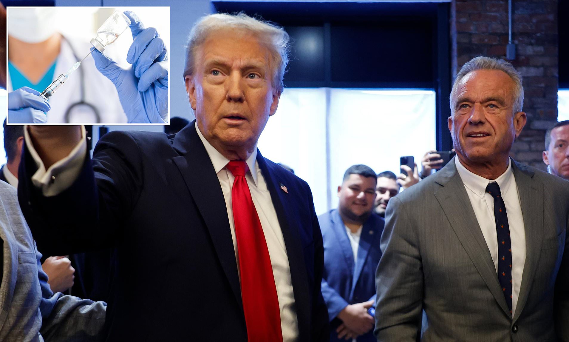 Trump reveals bombshell vaccine shift that has experts terrified