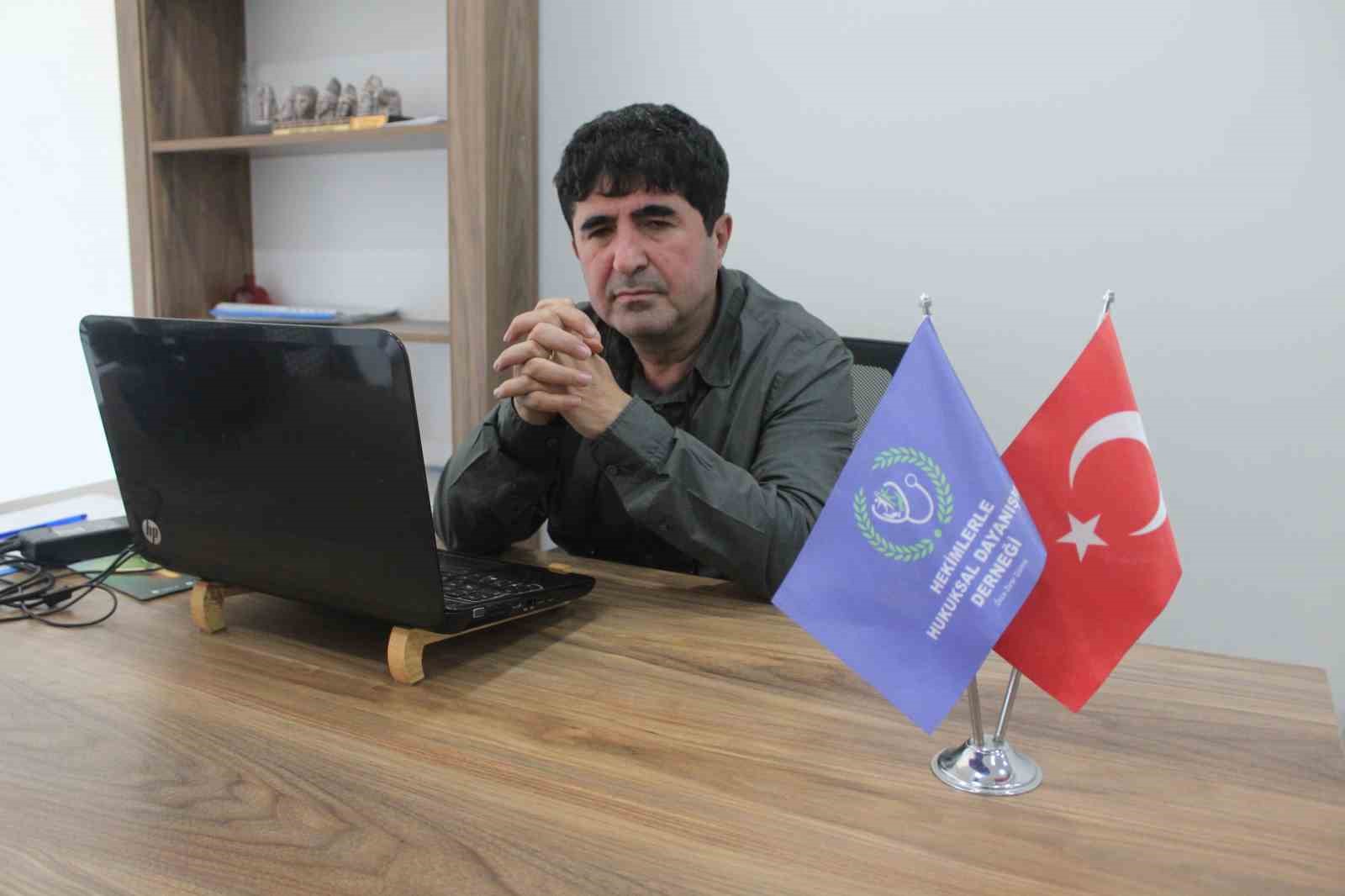 MAĞDUR OLAN DOKTORUN SUÇLU KONUMUNA DÜŞTÜĞÜNÜ SÖYLEYEN HEKİMLERLE HUKUKSAL DAYANIŞMA DERNEĞİ YÖNETİM KURULU BAŞKANI DR. AV. CENGİZ BAYRAM, VERİLEN KARARA TEPKİ GÖSTERDİ.