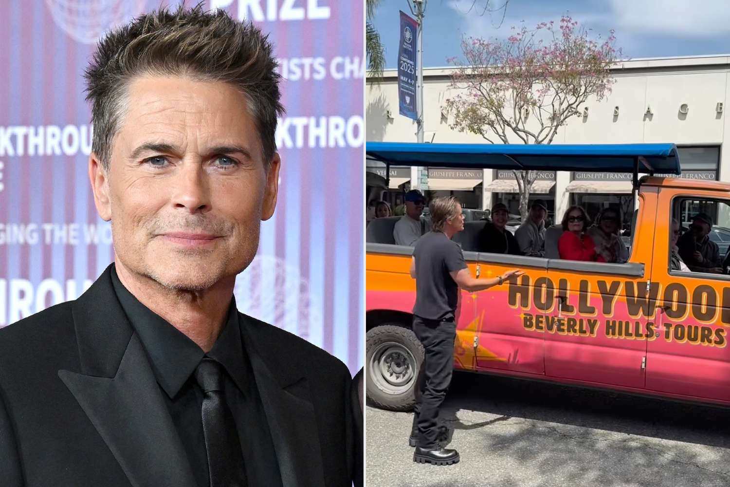 Rob Lowe Gets Mistaken for John Stamos by Tour Bus Driver and Tells Him