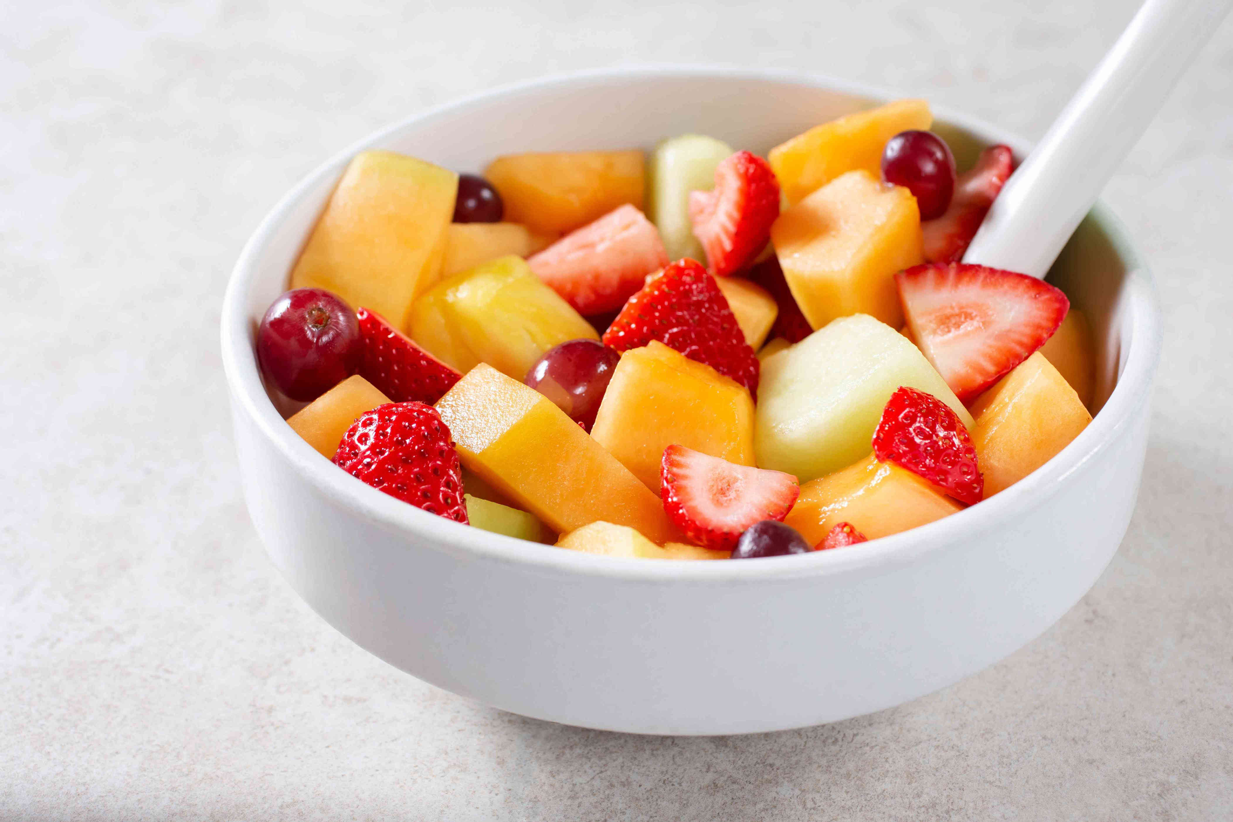 For better fruit salad, reach for this juice