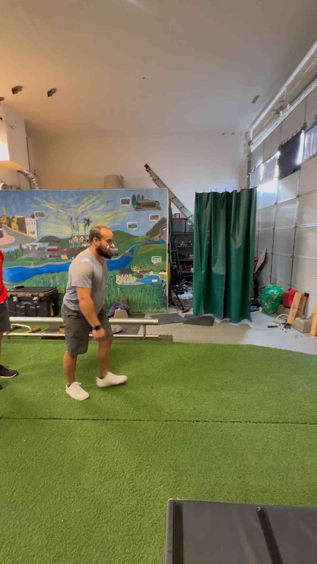 Impressive Wall Flips in a Gym Setting