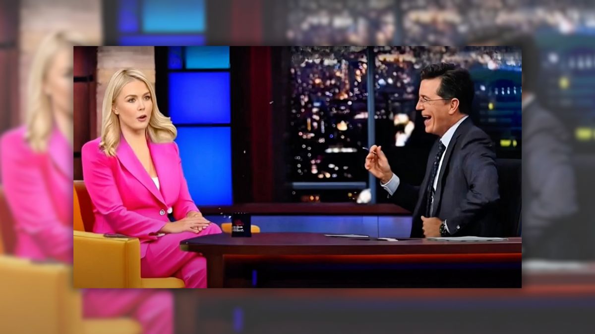 Karoline Leavitt didn't debate Stephen Colbert on 'The Late Show'