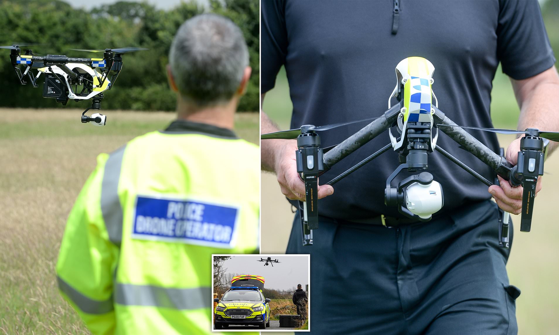 British Police Continue Using Chinese Drones Amid Espionage Concerns