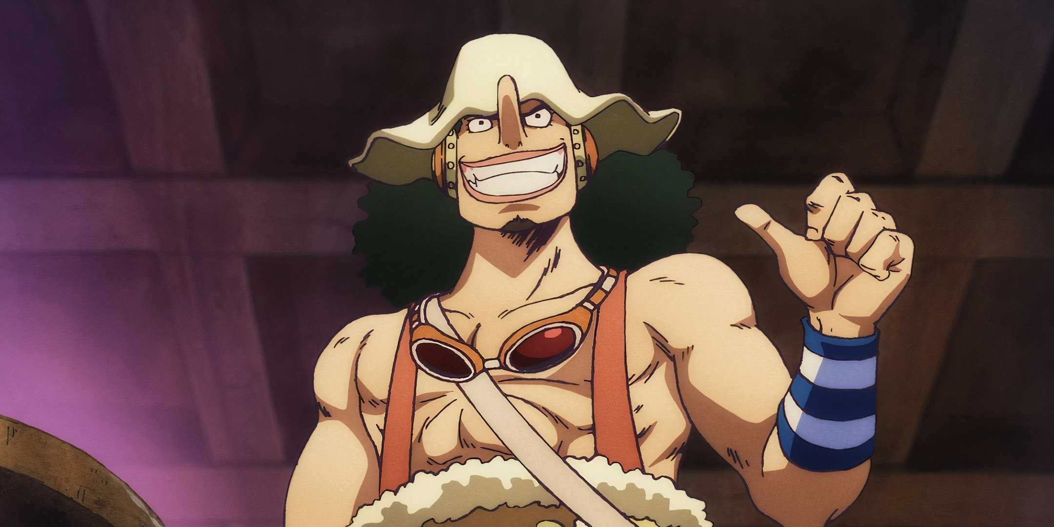 Usopp in the Fishman Island remaster