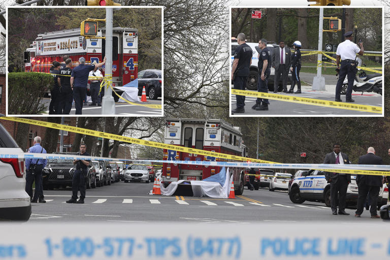 FDNY firetruck strikes, kills cyclist outside NYC park police