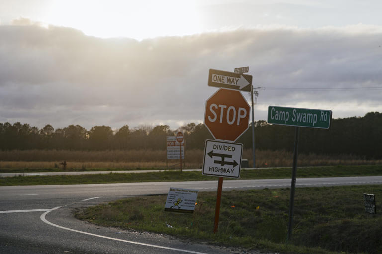Camp Swamp Road in Loris, S.C.