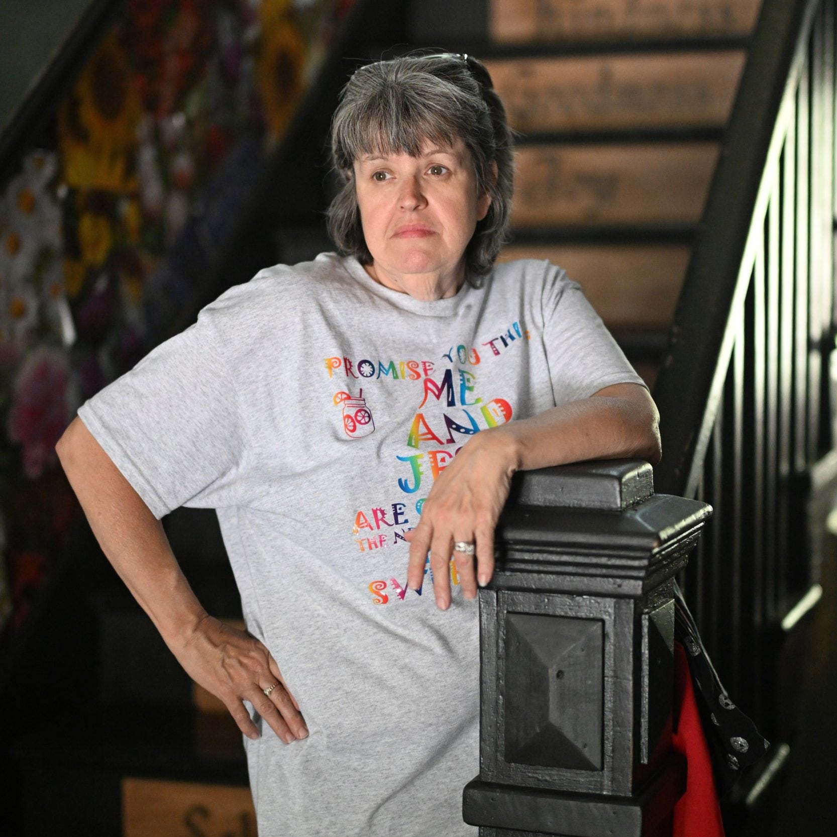 Sandi Blankenship says when prices rise, locals simply go without - Chris Jackson