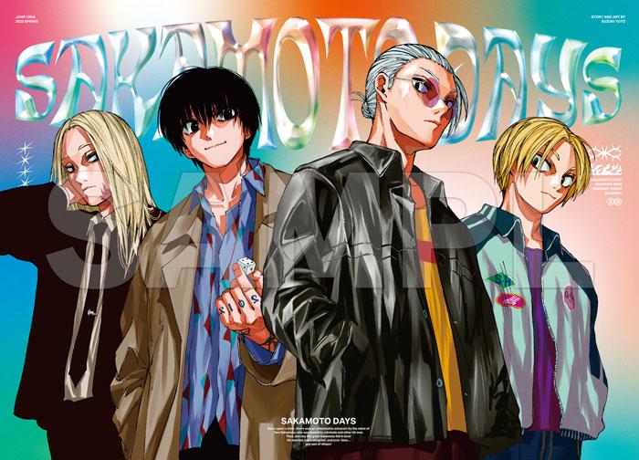 SAKAMOTODAYS GIGA 坂本 シン 南雲 受注生産 アクリル 原作絵 SAKAMOTODAYS GIGA 坂本 シン 南雲 受注生産 アクリル 原作絵