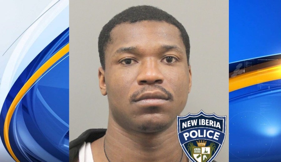 Iberia Parish homicide suspect arrested after brief foot chase