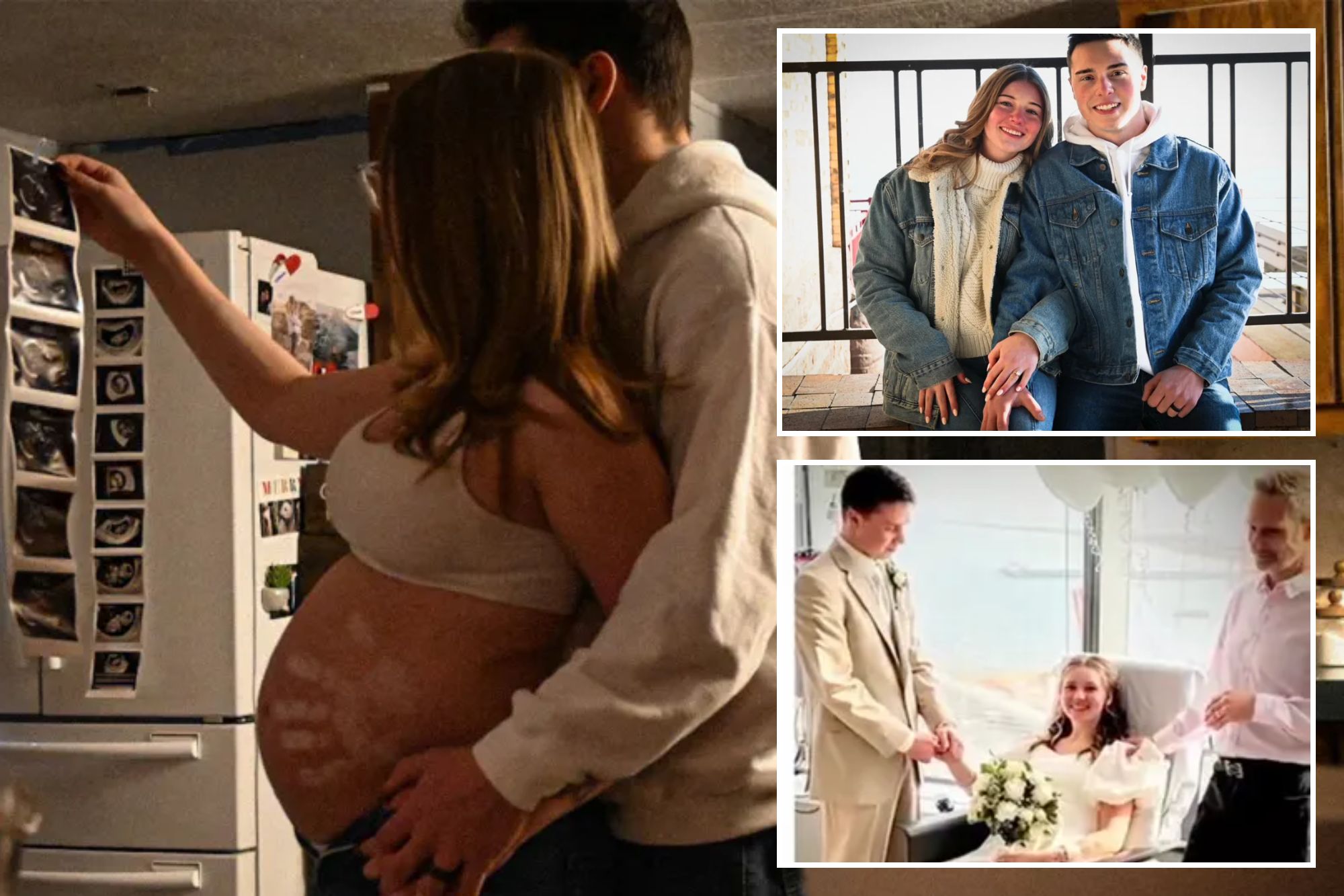 Medical emergency leads couple to tie knot in ICU day after pregnant(00)