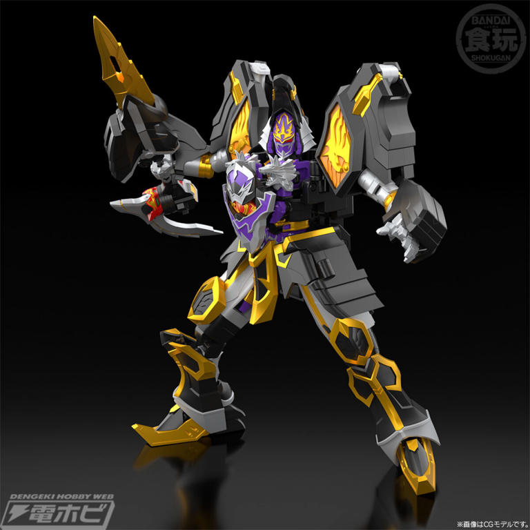 魔法戦隊マジレンジャー』ウルザードとバリキオンが変形合体