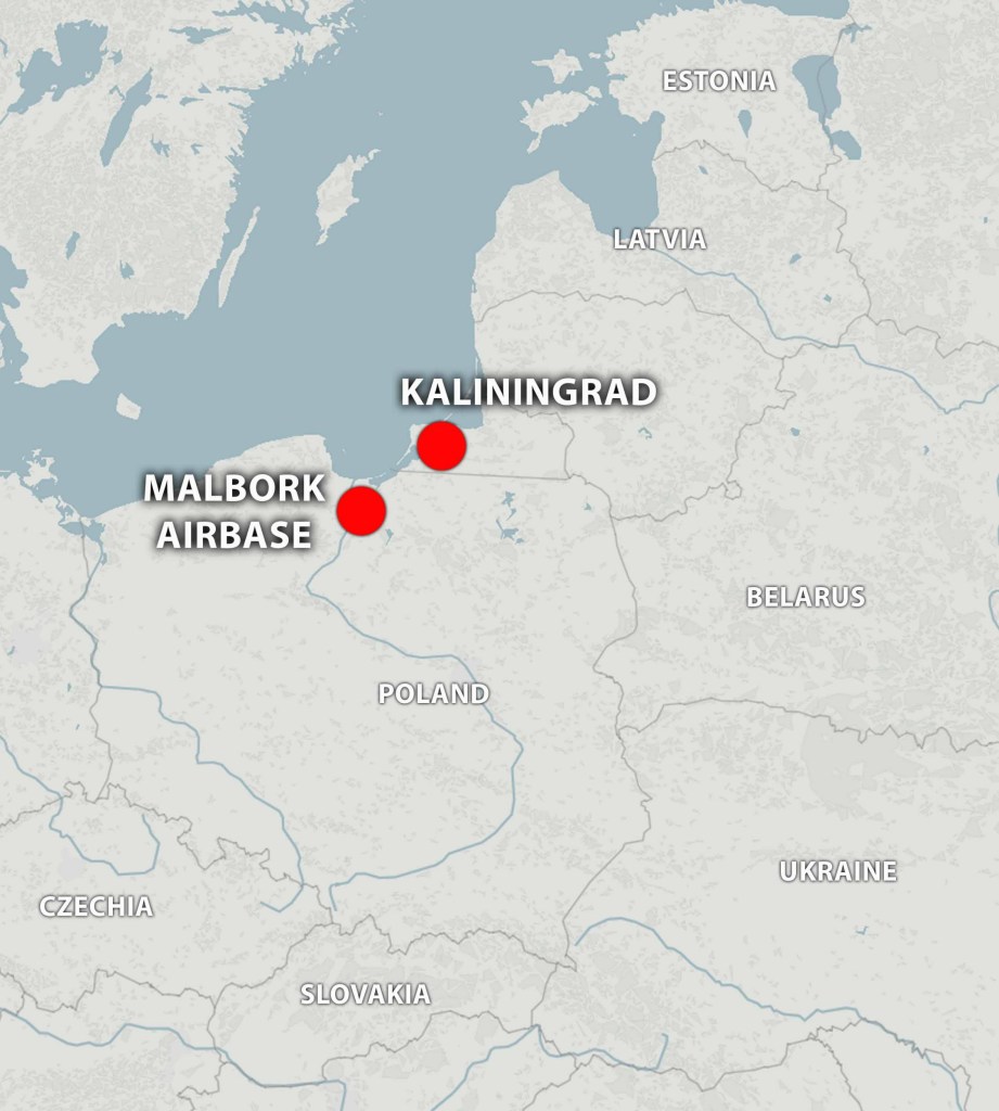 RAF fighter jets scramble to defend NATO airspace against Russian aircraft