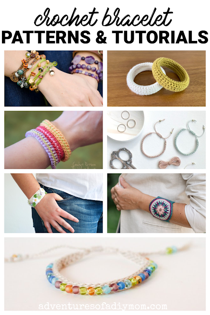 30+ DIY Crochet Bracelet Patterns
