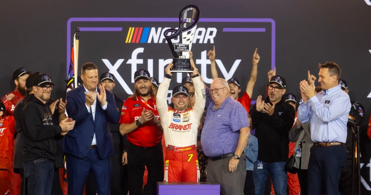 Justin Allgaier becomes first Xfinity Series driver to win Richard Petty  Driver of the Year Award from NMPA