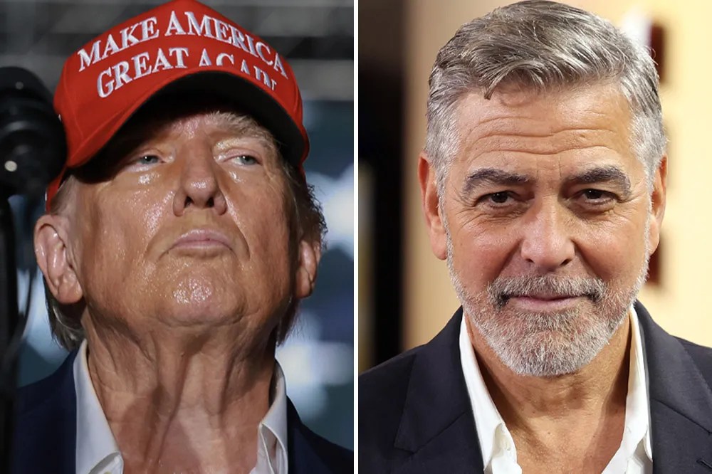 George Clooney Says ‘I Don't Care' If Trump Calls Me a ‘Fake Movie Actor' Because ‘My Job Is Not to Please the President of the United States'