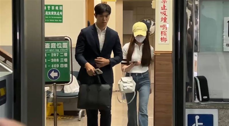 家寧妹以5萬元交保。（圖／翻攝畫面）