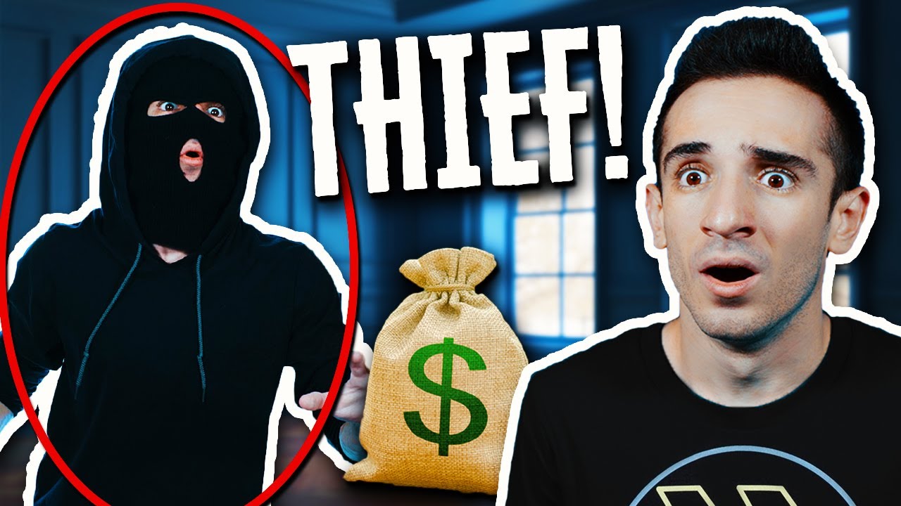 Robber in my house!