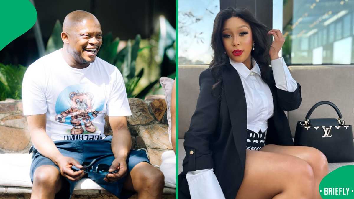 Mzansi shares thoughts on Minnie Dlamini's breakup with Dr Brian Monaisa:  "What about the Porsche?"