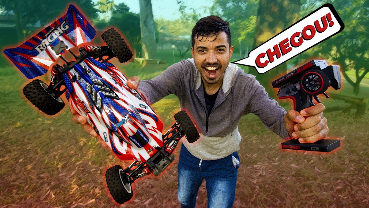 COMPREI o Novo Carro de Controle Remoto WLTOYS 124008 4x4 Off road