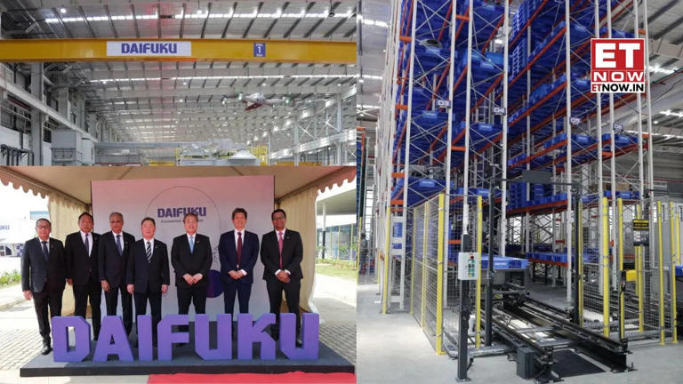 big boost to india's logistics sector! daifuku intralogistics unveils rs 227 crore facility in hyderabad