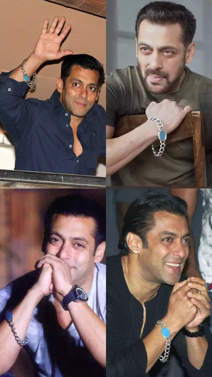 Salman Khan's Ever-Present Turquoise Charm: An Iconic Accessory