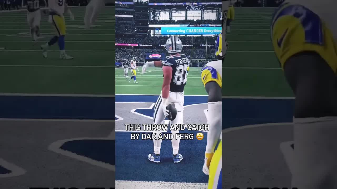 #Cowboys 4X87 Dak Prescott to Jake Ferguson