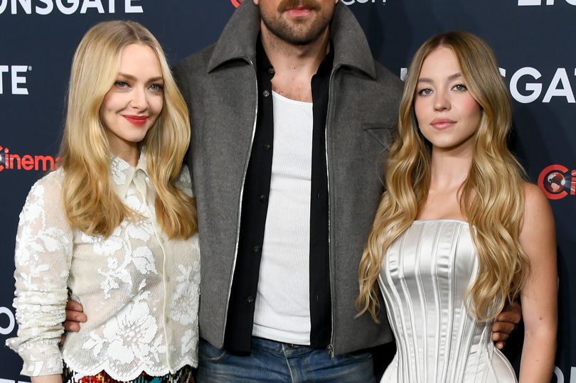 Amanda Seyfried, Brandon Sklenar and Sydney Sweeney attend CinemaCon 2025