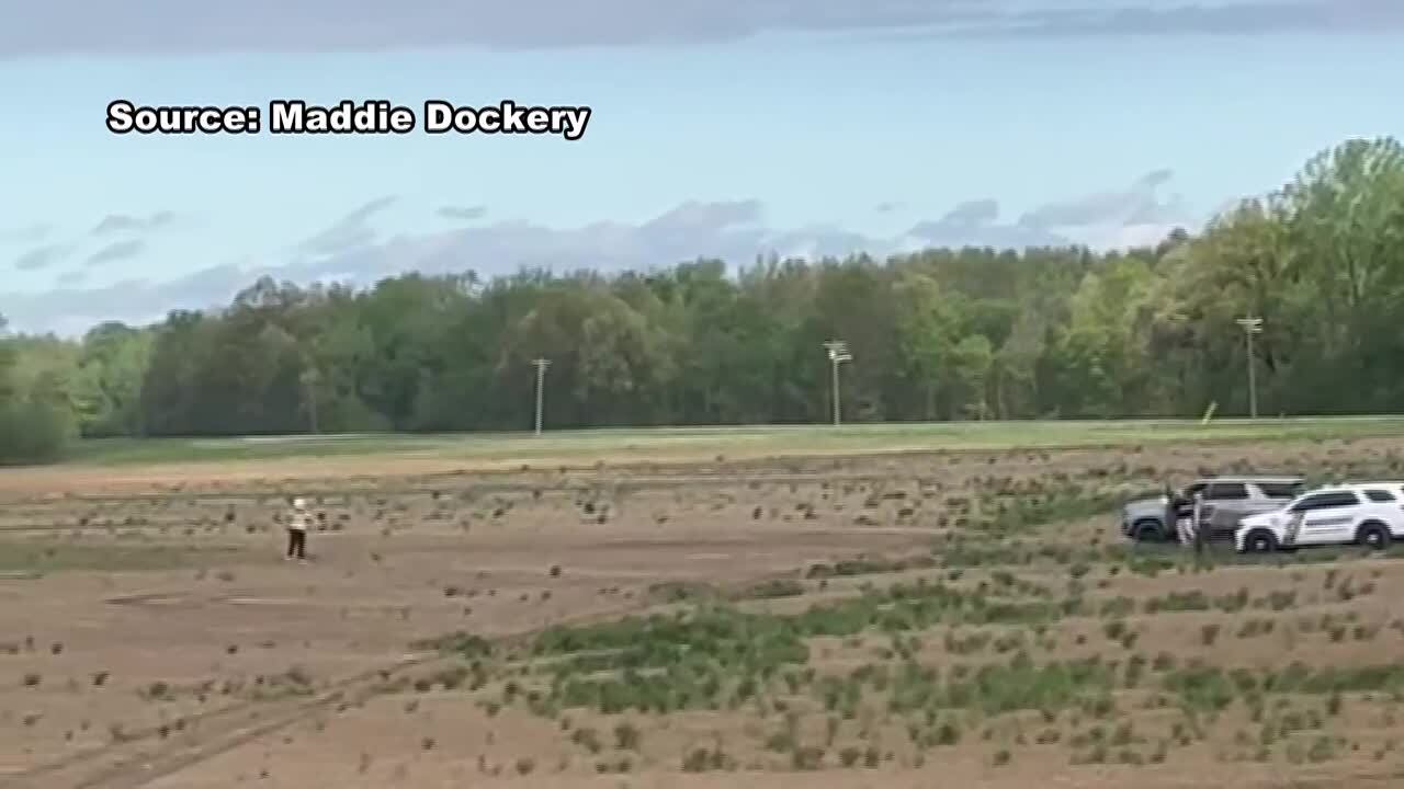 Caught on Camera Authorities chase stolen police cruiser suspect in