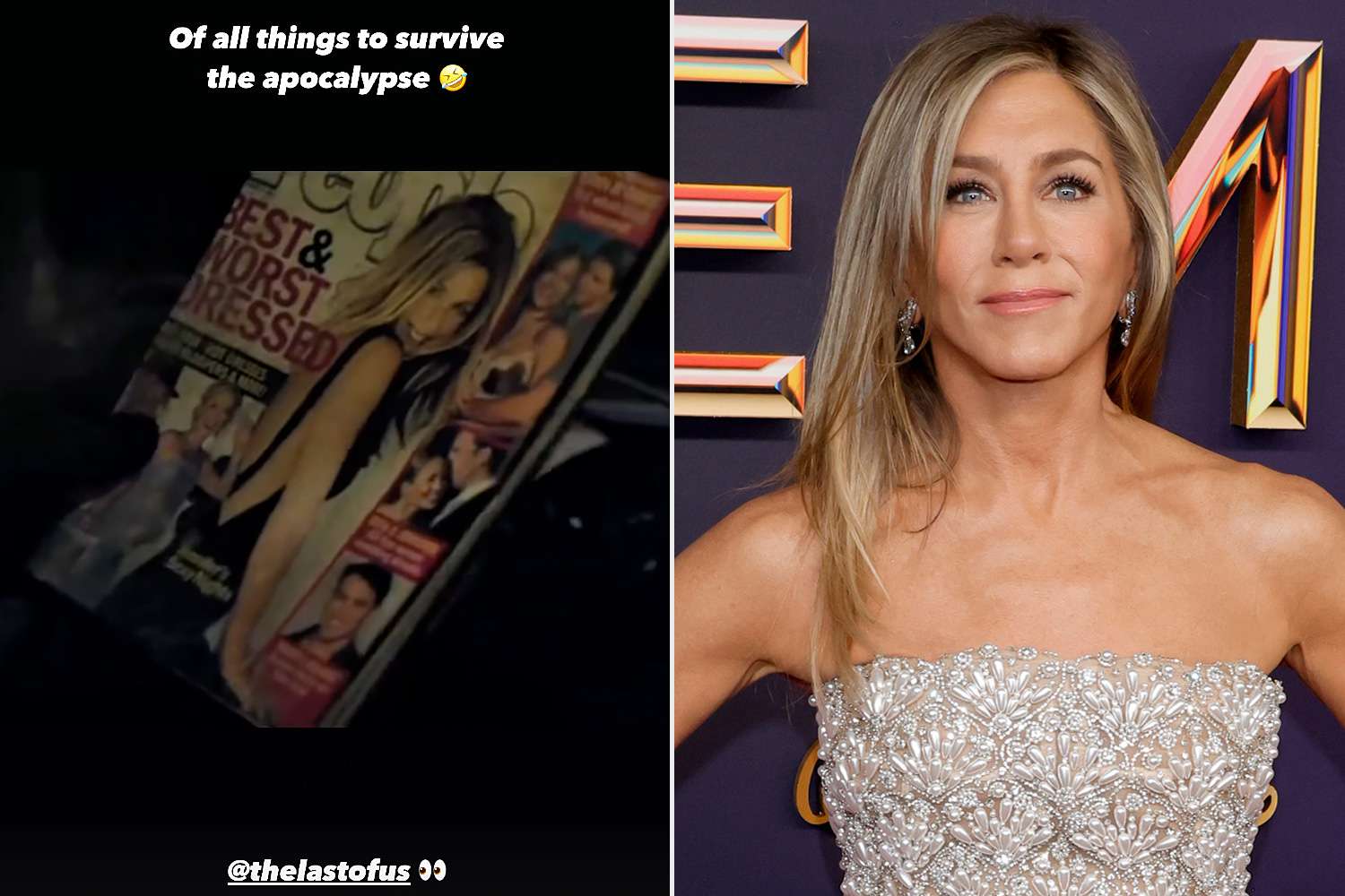 Jennifer Aniston Jokes About Her 2003 PEOPLE Magazine Cover Surviving
