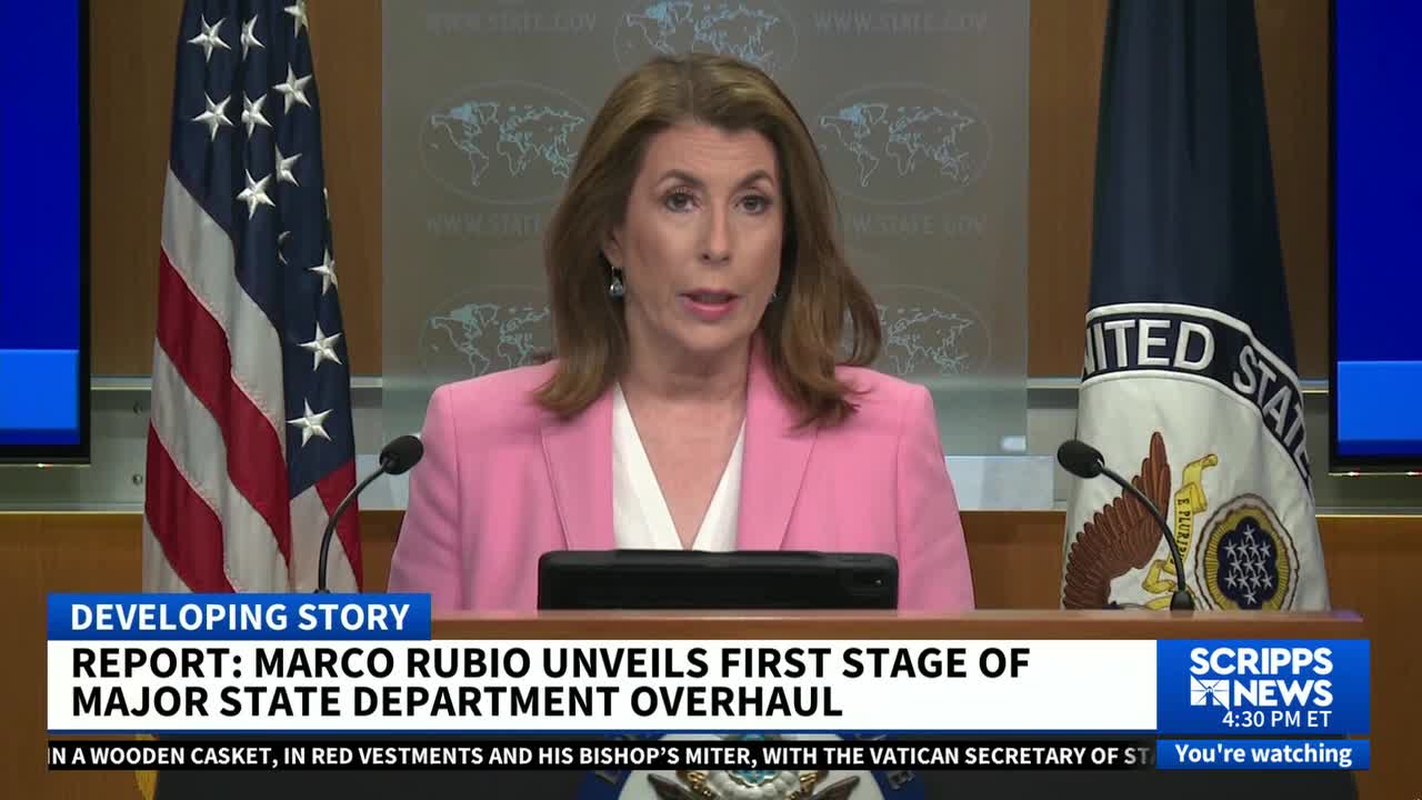 Rubio unveils a massive overhaul of the State Department that would cut