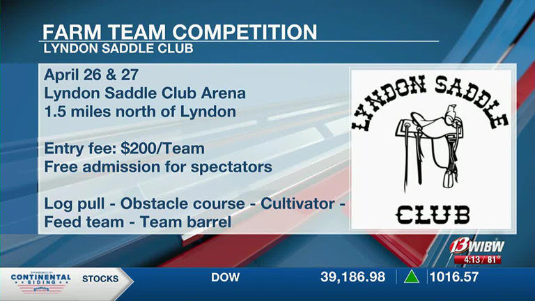 Farm Team competition coming to Lyndon Saddle Club
