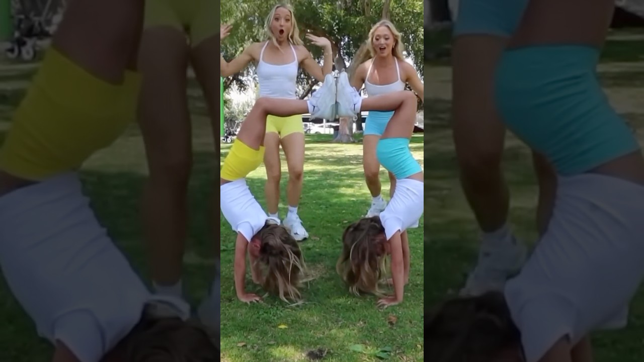 Learning acro skills from the pros
