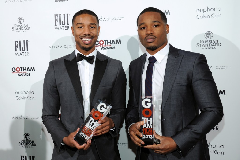 Actor Michael B. Jordan and director Ryan Coogler attend the 2013 Gotham Independent Film Awards Sponsored by FIJI Water on December 2, 2013 in New York City.