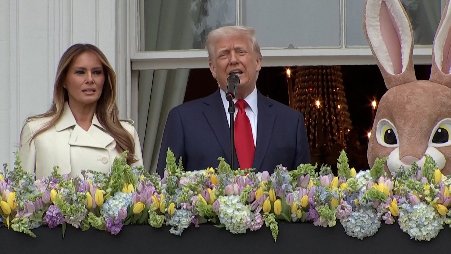 Melania Trump hosts White House Easter Egg Roll List of family members