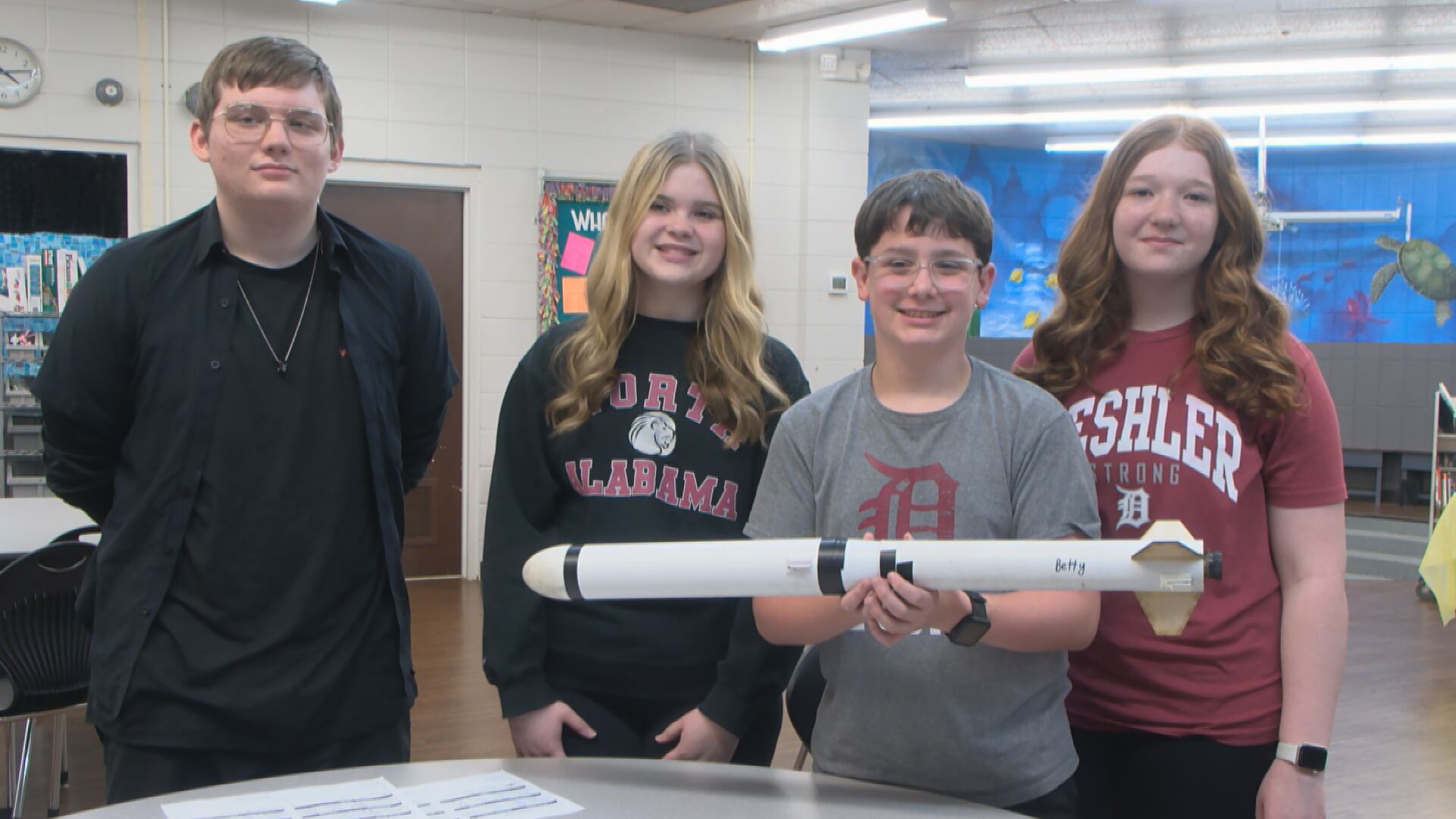 History continues to be made for Deshler’s first rocketry team