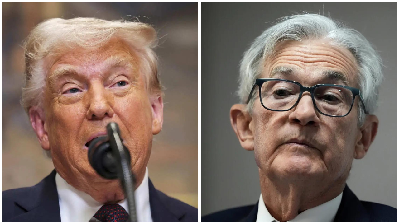 Donald Trump says he has no plans to fire Fed's Jerome Powell; market jumps