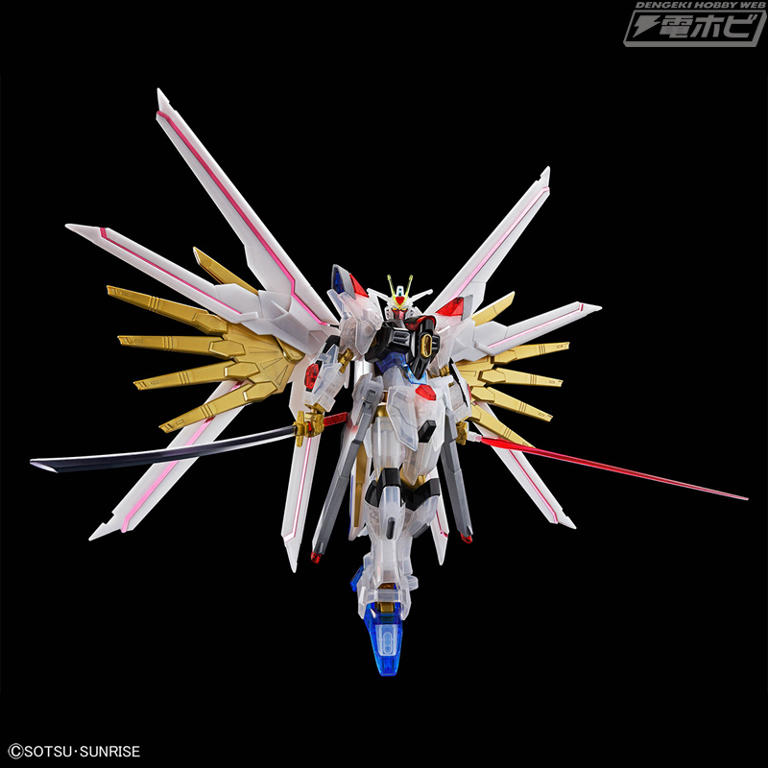 HG GB限定Gセルフ　マイティーストフリクリアカラー Zガンダム3号機 HG マイティーストライクフリーダムガンダム［クリアカラー