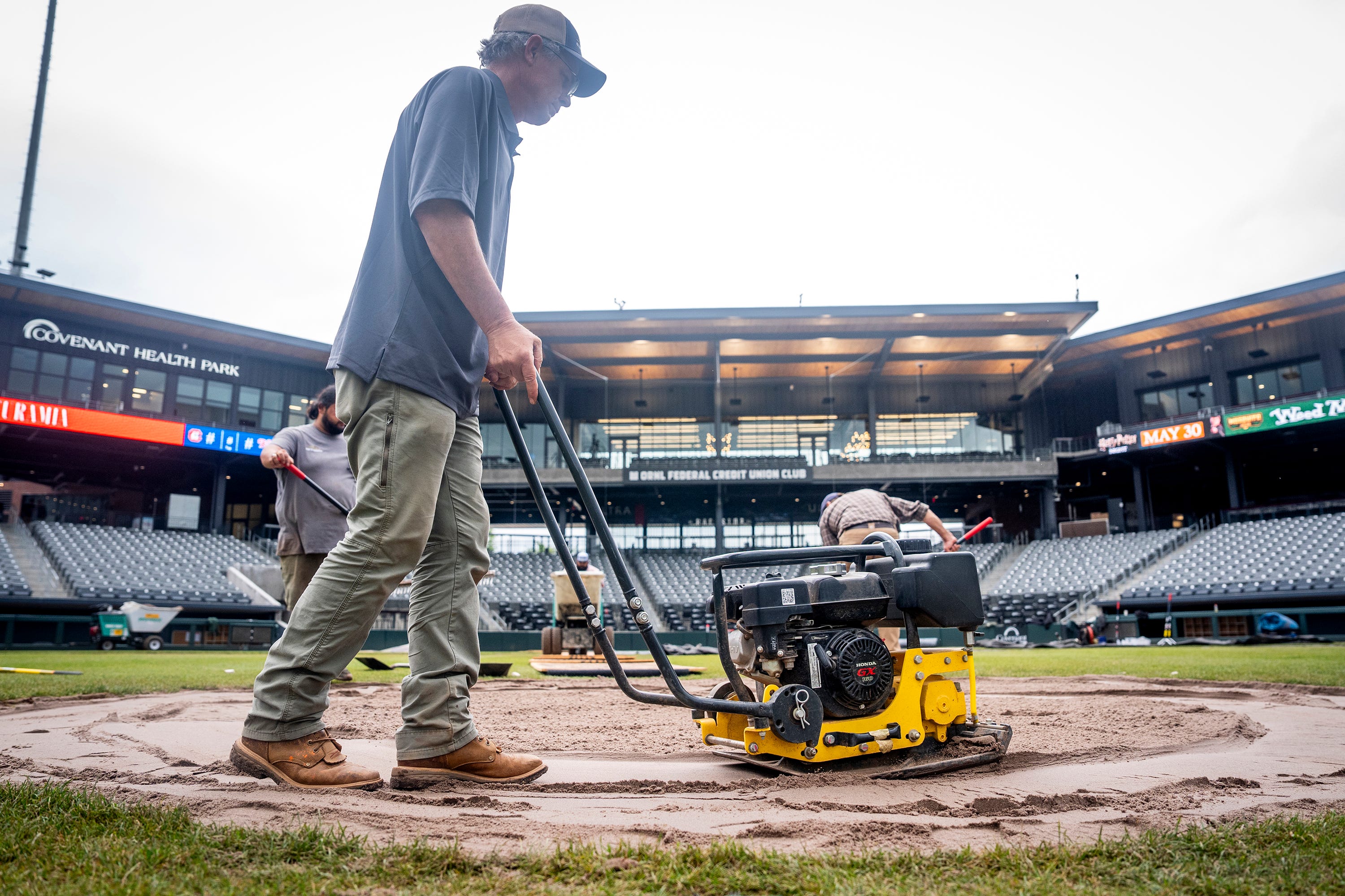 Rain has made Smokies-to-soccer conversions more complex, expensive ...