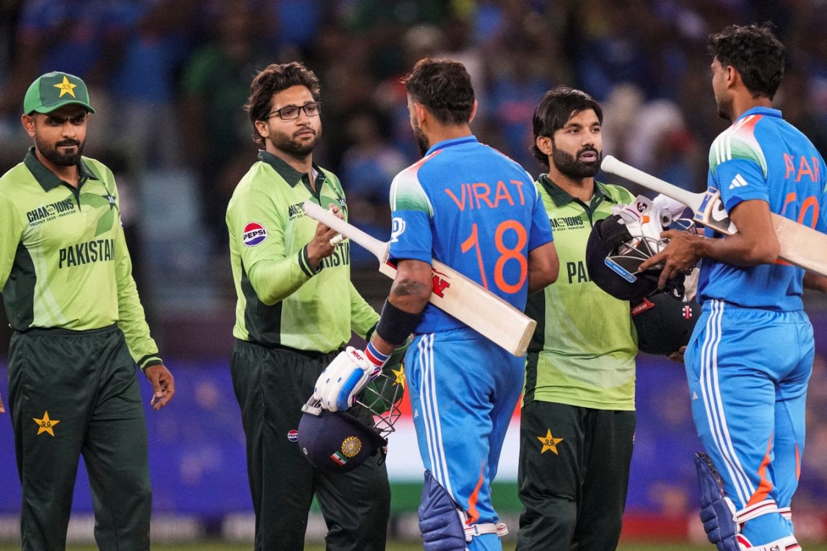 India played Pakistan at the Champions Trophy. (PTI Photo)