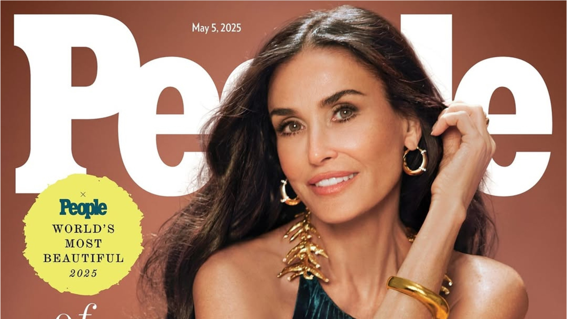 Wer ist die Schönste auf der ganzen Welt? Demi Moore freut sich über ...