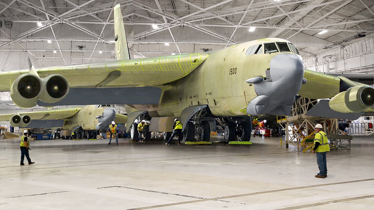 Exploring the US Air Force's giant bomber facility rebuild