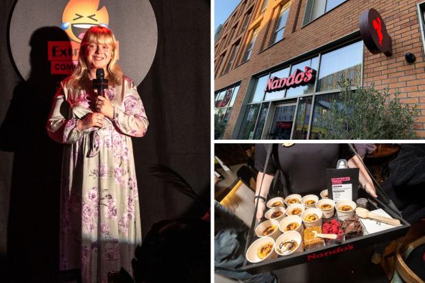 Nando's hosts a comedy night - but do chicken and jokes go together?