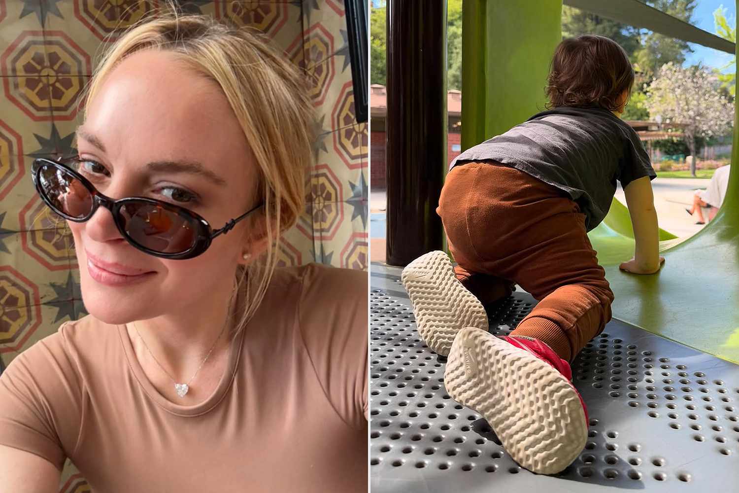 Lindsay Lohan Shares Rare Photos of Her Son Luai, 21 Months, as She