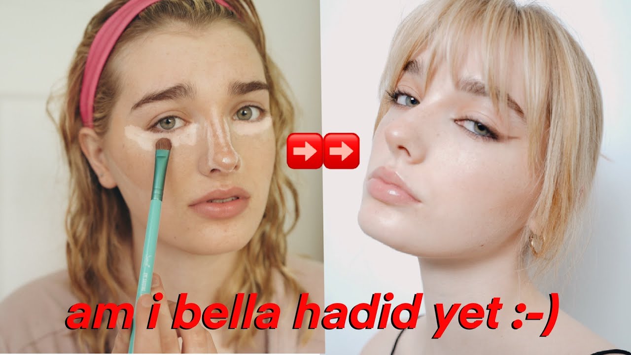Trying The Viral Supermodel Makeup Tutorial