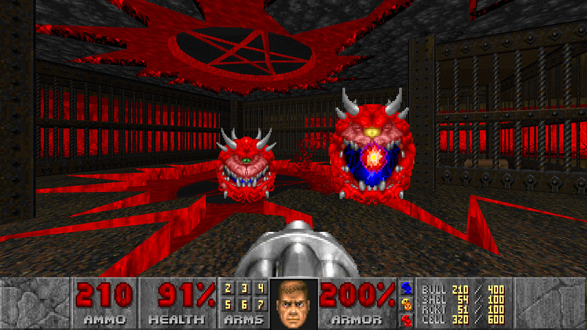 Doom 'runs' over DNS text entries now, because everything is possible ...