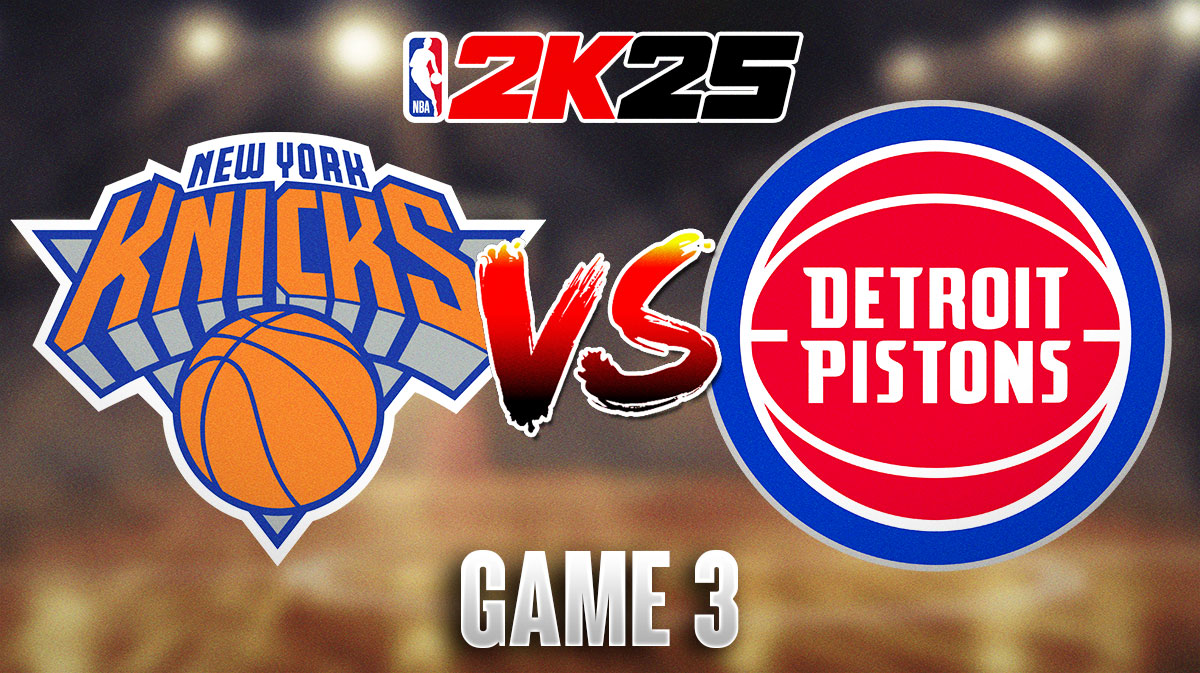 Knicks vs. Pistons Game 3 Results According to NBA 2K25
