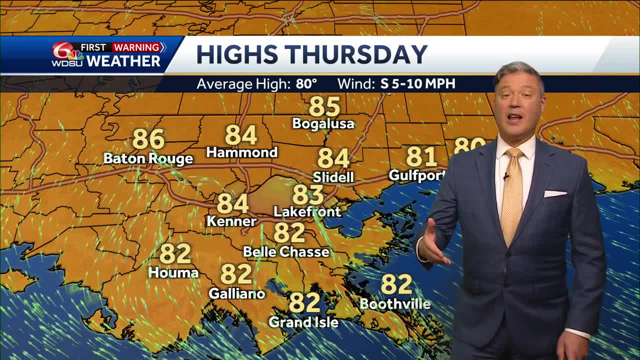Rain Chances Decrease Temps On The Rise